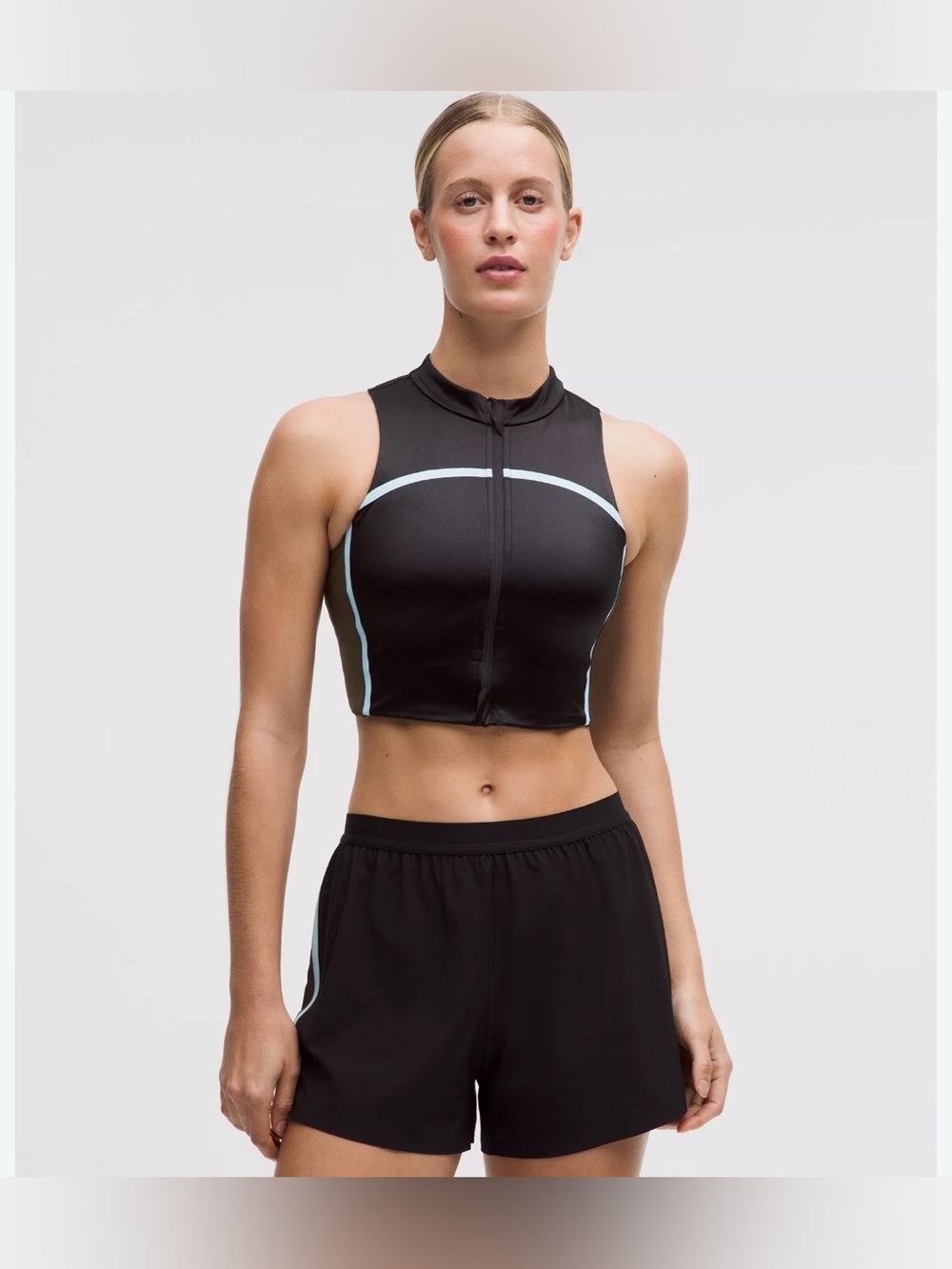 Lululemon Satin Shine Full Zip Tank Top NWT!